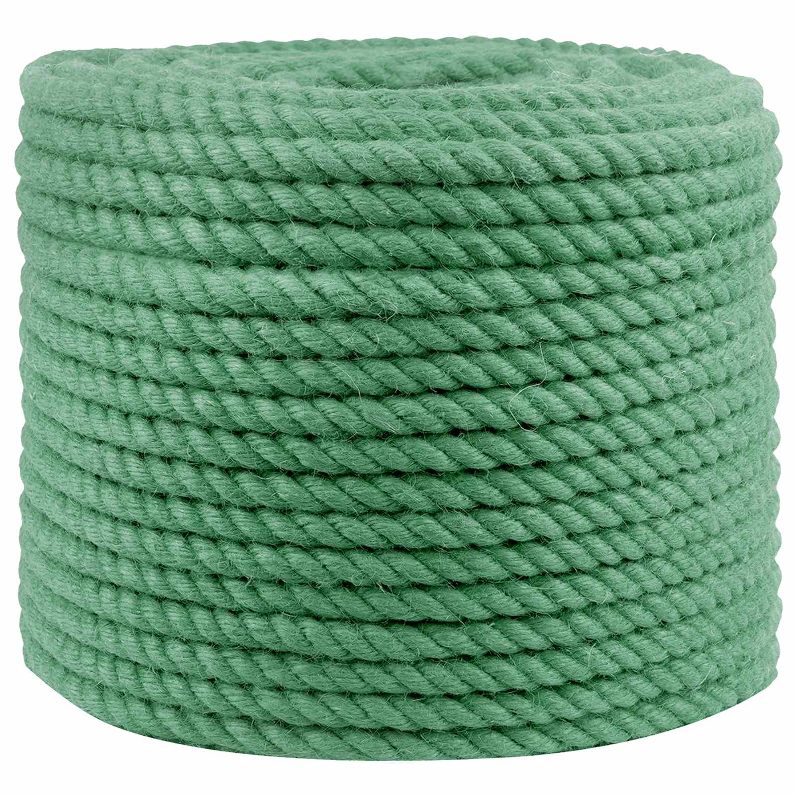 Vidaxl Jute Rope 12 Mm 100 M Green 100% Tossa Jute