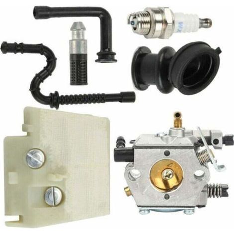 Alliandis Vergaser-reparatursatz Für Stihl 026 Ms260 Ms240 240 Walbro Wt-194 & Zündkerze Luftfilter