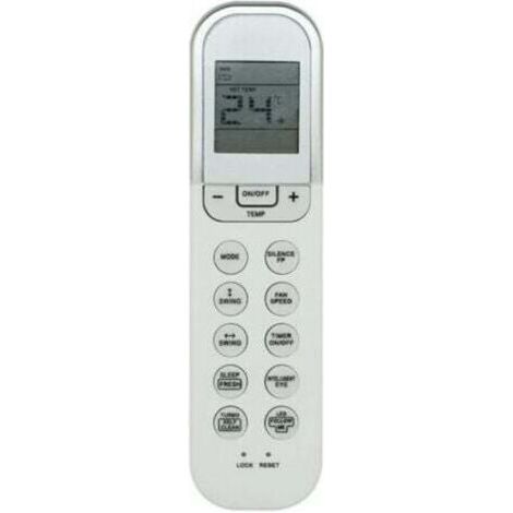 Alliandi-kompatible Fernbedienung Für Klimaanlagen (1 Stück) - Midea Rg36f/bgef Rg36f2/bgef Rg36f4/bgef