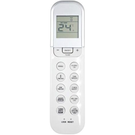 Alliand Klimaanlagen-fernbedienung Kompatibel Mit Midea Rg36f /bgef Rg36f2 /bgef Rg36f4 /bgef Klimaanlagen-fernbedienung