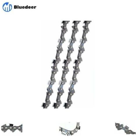 Alliandis Kettensägenketten-set (3 Stück) 3/8" Lp, 52 Glieder, 1,1 Mm, 35 Cm – Rückschlagarm – Kompatibel Mit Bosch Ake 35, Einhell, Husqvarna, Makita – Ake 35 S Ake