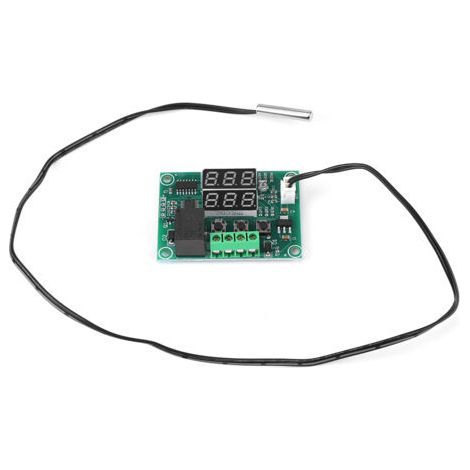Alliandis 12v Dc Digitales Temperatursensor-relaismodul Mit Dualer Led-anzeige Und Thermostatschalter