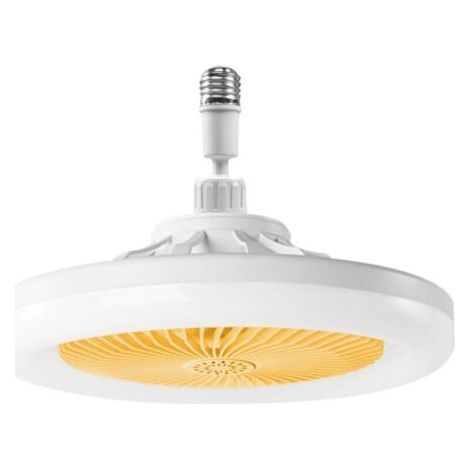 Alliandisulisem Deckenventilator Mit Licht, Deckenventilator Mit Fernbedienung, Geräuscharmer Deckenventilator (gelb)