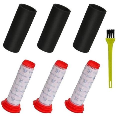 Alliandis Filterset Für Bosch Athlet, 3 Hauptgrifffilter + 3 Schaumstofffilter