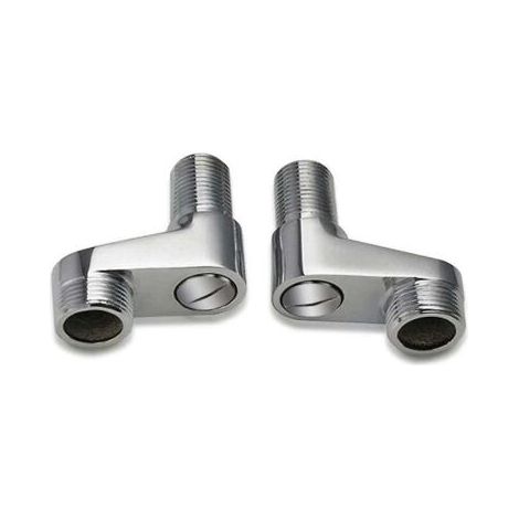 Alliandis2 Badewannenarmatur-adapter Mit Verstellbarem Schwenkarm, 3/4"- Und 1/2"-duscharmatur Mit Klauenventil, Badezimmerarmatur-zubehör Aus Massivem Messing