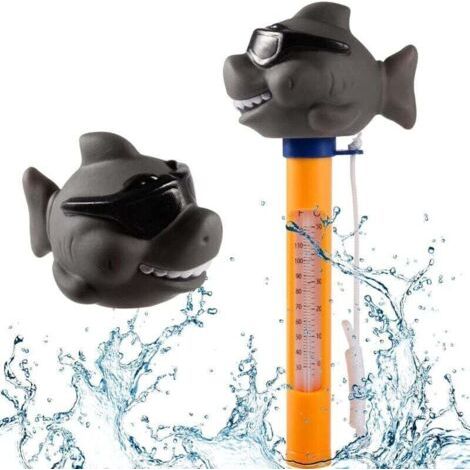 Alliandi Poolthermometer Mit Trageband – Wasserdichtes Wasserthermometer Für Außen-/innenpools, Badewannen, Whirlpools, Jacuzzis Und Aquarien