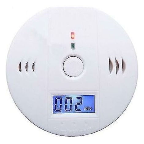 Alliandis Kombinierter Rauch- Und Co-melder – Intelligenter Melder Mit Akustischem Alarm Und Led-anzeige, Batterie Enthalten, Entspricht Nf En 14604 & En 50291
