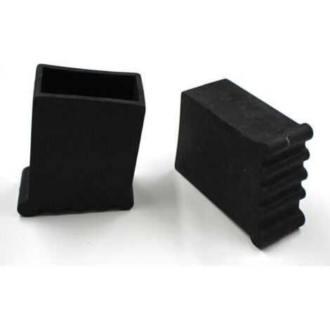 Alliandisulisem Leiterfüße 50x25cm, Schutzkappen Für Leitern, Rutschfeste Gummifüße Für Stehleitern, Schraubgummifüße Mit Schrauben, 4 Stück