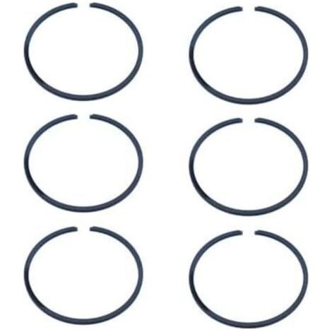 Alliandis Kolbenringe Für 124cl, 125e, 125l, 125r, 128c, Fs120 Und Fs160 Freischneider – 6-teiliger Motorringsatz Für Wartung Und Reparatur