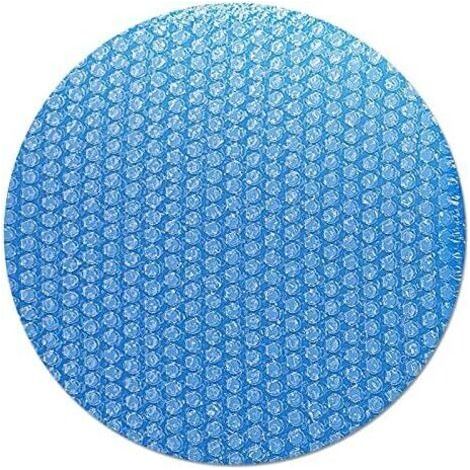 Alliandisb Luftpolsterfolie Für Runde Und Rechteckige Schwimmbecken, Winterfestmachung, Sommerheizung, Sonnenschutz Für Whirlpool, Spa, Teich, Außenbereich, Wasserdicht (rund Φ152cm) Φ152cm -