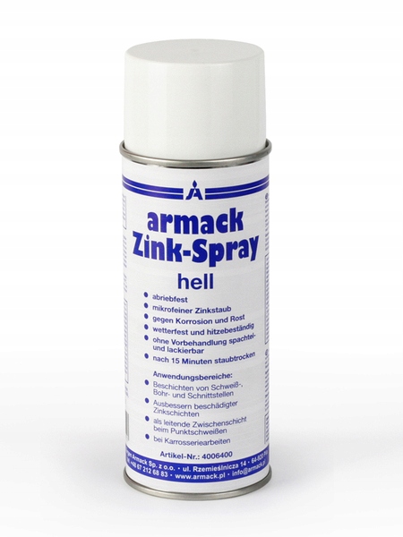 Armack Zink-aerosol Light - 400 Ml Un1950