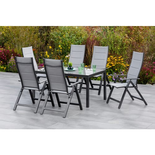Merxx Florenz Set 7tlg., rechteckiger Tisch