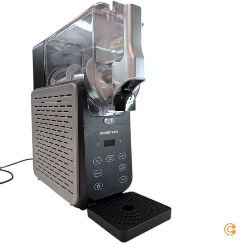 [gebraucht] B-ware Gourmetmaxx Slush Maschine Freezeup 200w Schwarz Grau 2,8l Slushy Maker Gerät