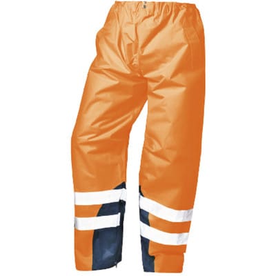 Warnschutz-Bundhose MATULA 23531, warnorange/marineblau, Größe 3XL