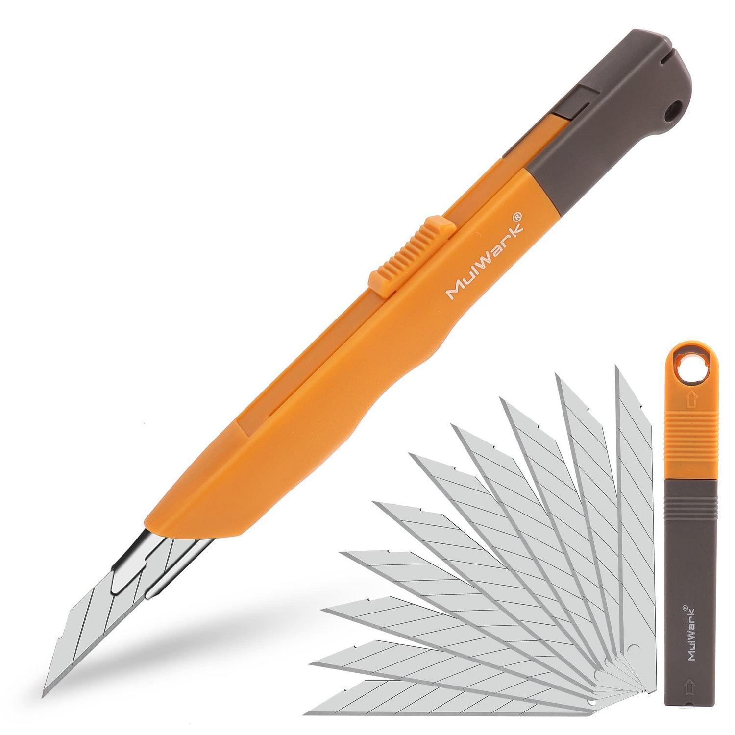 11-teiliges Cuttermesser-set Mit 10 Snap-off-klingen 9mm 30° Winkel