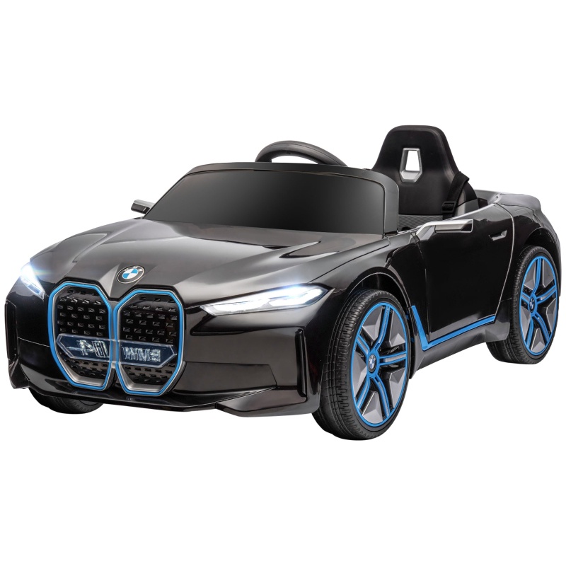 Kinder-elektroauto, 12-v-akku-spielzeugfahrzeug Mit Elternfernbedienung Und Musikfunktion, Kunststoff Im Sportlichen Design, 115 × 67 × 45 Cm, Schwarz