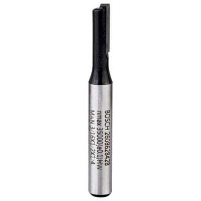 Nutfräser, 1/4", D1 4,8 mm, L 12,7 mm, G 51 mm (2608628428)
