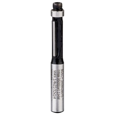 Laminat-Bündigfräser, 1/4", D1 6,35 mm, L 16,2 mm, G 54 mm (2608628635)