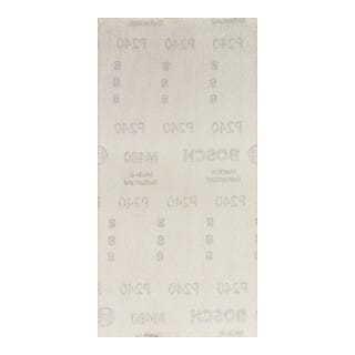 EXPERT M480 Schleifnetz für Schwingschleifer, 115 x 230 mm, G 240, 10-teilig
