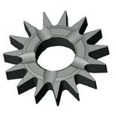 HM Fräsräder, spitz