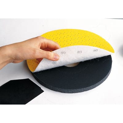 Gepolsterter Adapter für Klett-Papier KAD D225/16 H