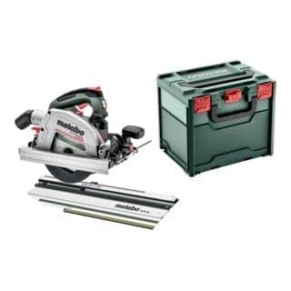 Akku-Handkreissäge KS 18 LTX 66 BL Set (691194000), mit Kappschiene KFS 44, metaBOX 340