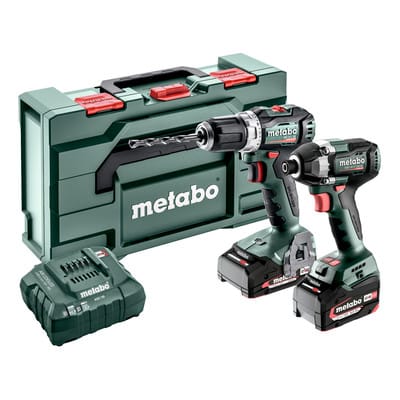 Akku Combo Set 2.8.3 18V (685195000), BS 18 L BL + SSD 18 LT 200 BL, metaBOX 145 L