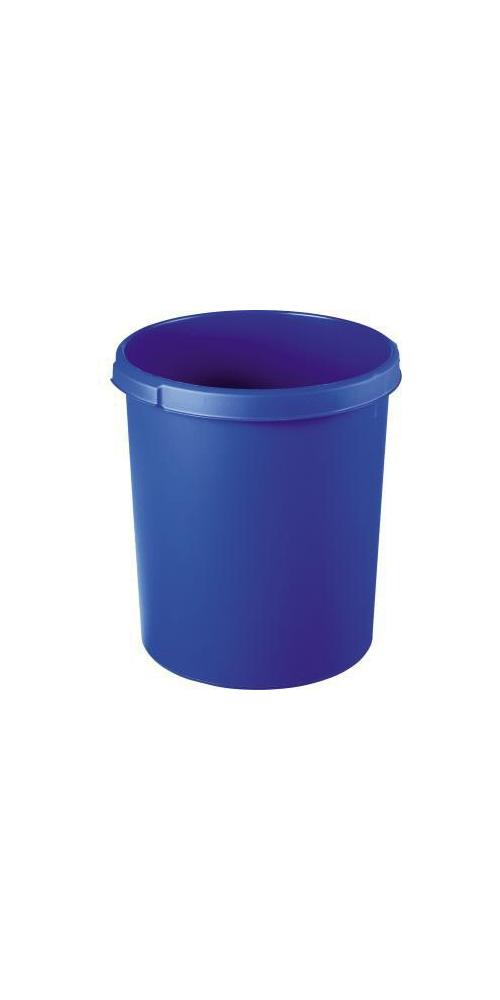 Papierkorb, 30L, 430x325x290mm, blau, 1834-14, aus Kunststoff