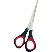 Schere Soft 6,5",16 cm, schwarz, 97665, aus Edelstahl, mit Kunststoffgriffen Bild 2