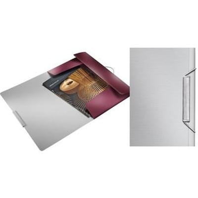 Eckspannermappe Style, A4, arktik weiß, PP, 39770004, Perlmutt-Effekt
