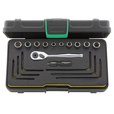 1/4" (6,3mm) Hi-Lok-Steckschlüsselgarnitur 40A/40AD/16/2 18-teilig