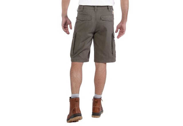 Herren Cargo-Shorts RIGBY RUGGED CARGO SHORT, tarmac, Größe W30