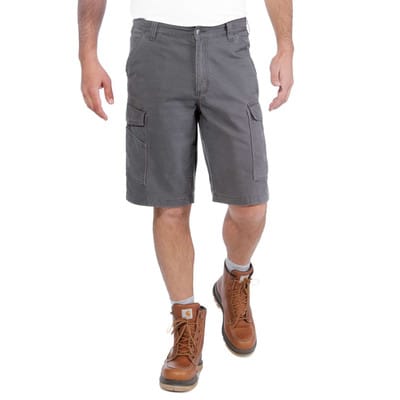 Herren Cargo-Shorts RIGBY RUGGED CARGO SHORT, shadow, Größe W34