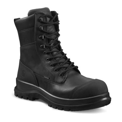 Herren Sicherheitsstiefel DETROIT 8" S3 WATERPROOF HIGH BOOT, schwarz, Größe 41