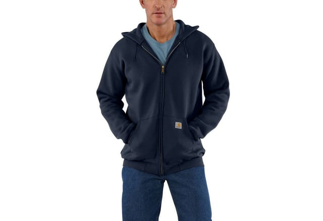 Herren Kapuzensweater ZIP HOODED SWEATSHIRT, new navy-blau, Größe XL