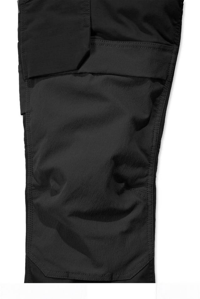 Herren Arbeitshose Relaxed Fit STEEL MULTIPOCKET PANT, schwarz, Größe W40/L30