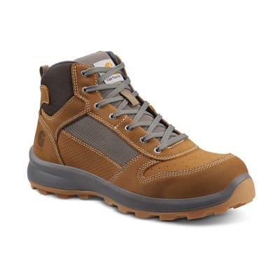 Herren Sicherheitsschuhe S1P MICHIGAN SNEAKER MID, braun, Größe 38