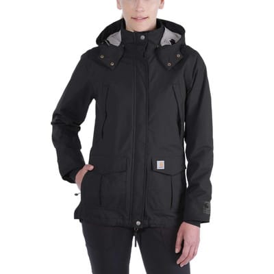 Damen Jacke SHORELINE JACKET, schwarz, Größe M