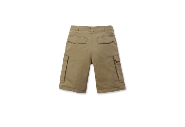 Herren Cargo-Shorts RIGBY RUGGED CARGO SHORT, dark khaki, Größe W30