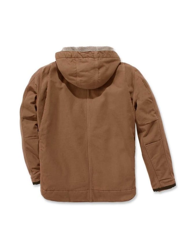 Herren Kapuzenjacke, gefüttert, BARTLETT JACKET, braun, Größe L