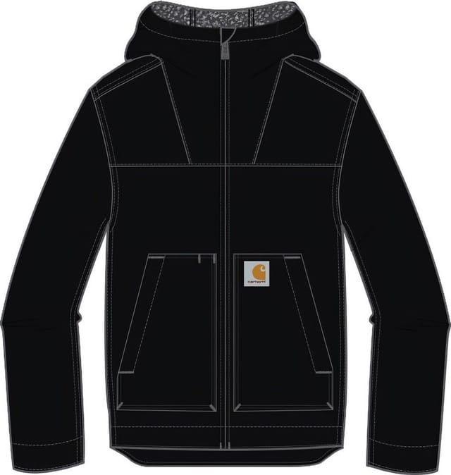 Herren Jacke SUPER DUX BONDED ACTIVE JACKET, schwarz, Größe XXL