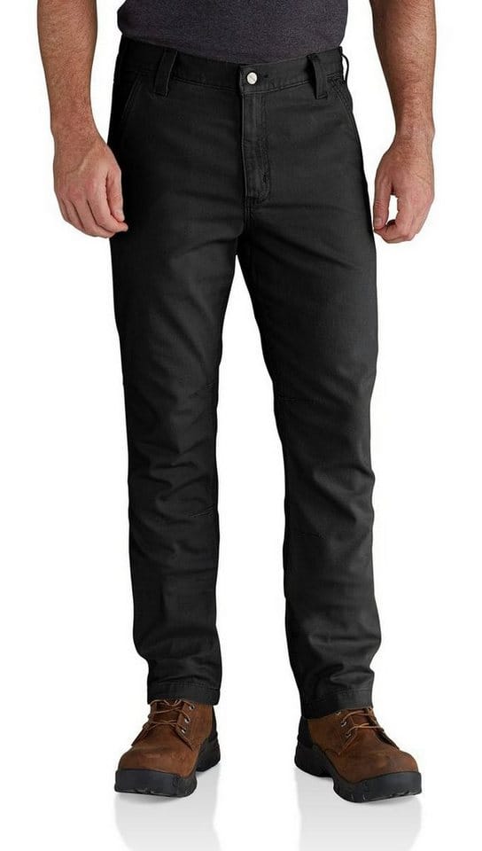 Herren Stretch-Arbeitshose RIGBY STRAIGHT FIT PANT, schwarz, Größe W33/L32