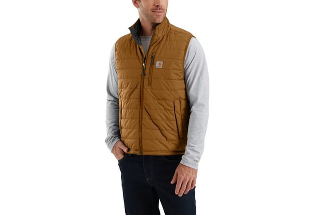 Herren Weste GILLIAM VEST, braun, Größe M