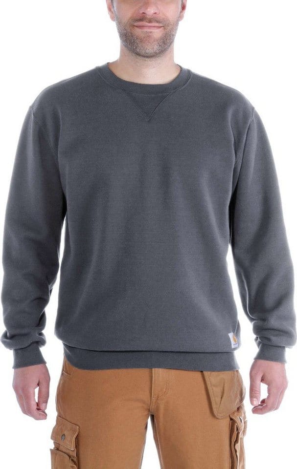 Herren Sweatshirt MIDWEIGHT CREWNECK SWEATSHIRT, carbon heather, Größe M