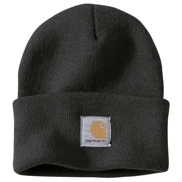 Rippstrickmütze WATCH HAT, black