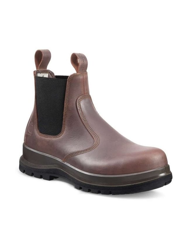 Herren Sicherheitsstiefel S3 CARTER CHELSEA BOOT, dark brown, Größe 47