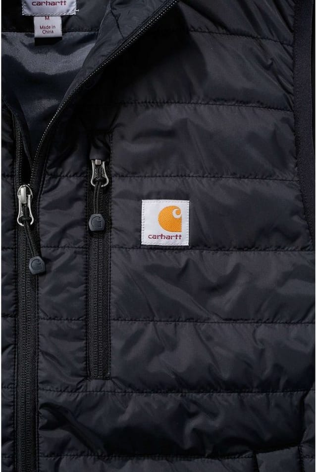 Herren Weste GILLIAM VEST, schwarz, Größe S