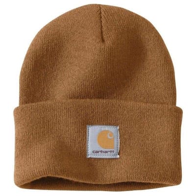 Rippstrickmütze WATCH HAT, braun