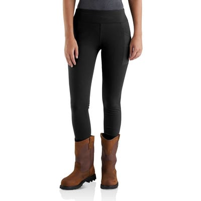 Damen Leggings FORCE LIGHTWEIGHT UTILITY LEGGING, schwarz, Größe S