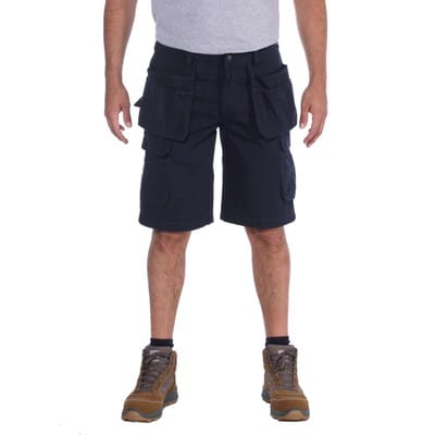 Herren Cargo-Shorts STEEL MULTIPOCKET SHORT, navy, Größe W33